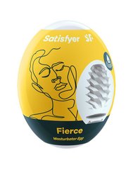 Самосмазывающийся мастурбатор-яйцо Satisfyer Masturbator Egg Fierce, одноразовый, не требует смазки SO5522 фото