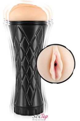 Мастурбатор-вагіна Real Body Real Cup Vagina Vibrating SO4027 фото