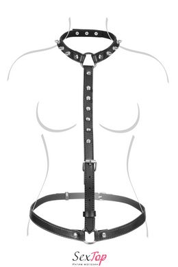 Портупея на тело Fetish Tentation Sexy Adjustable Harness SO4666 фото