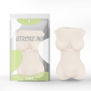 Мастурбатор вагина с грудью в бюстгалтере для мужчин Ride Me Stroker White IXI62038 фото