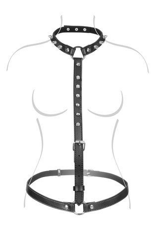 Портупея на тіло Fetish Tentation Sexy Adjustable Harness - фото товару 1