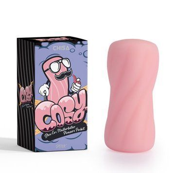 Мастурбатор для мужчин розового цвета Chisa Blow cox masturbator pleasure pocket, Розовый - 1
