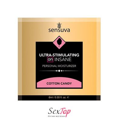 Пробник Sensuva — Ultra-Stimulating On Insane Cotton Candy (6 мл) SO7840 фото