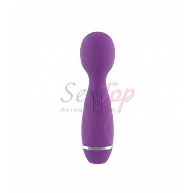 Вибратор-микрофон фиолетового цвета Cnt Intimate Dual Pleasure &mdash;  фото товара 3