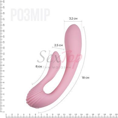 Вібратор Adrien Lastic G-wave вагінально-кліторальний, 2 мотори, універсальний - фото товару 2
