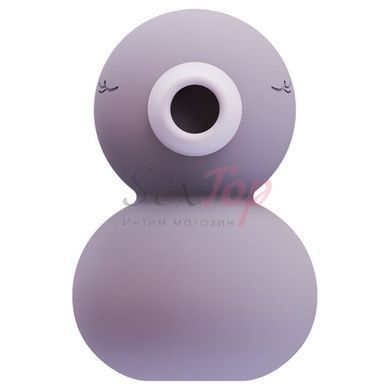 Вакуумный вибратор-уточка CuteVibe Ducky Grey &mdash;  фото товара 2