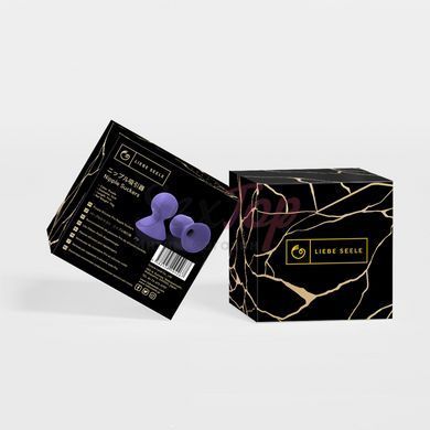 Присоски для сосків Liebe Seele Nipple Suckers Purple, силікон - фото товару 2