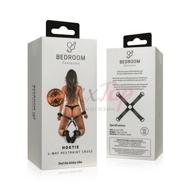 Хрестовина Bedroom Fantasies: Hogtie 4 &mdash; Way Restraint Cross - фото товару 7