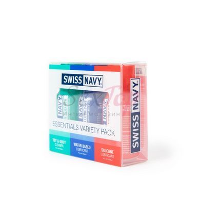 Набор Swiss Navy Essentials Variety Pack 3 х 30 мл &mdash;  фото товара 2