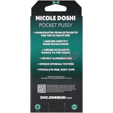 Мастурбатор Doc Johnson Nicole Doshi &mdash;  фото товара 7