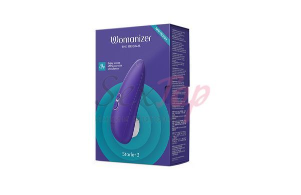 Вакуумный клиторальный стимулятор Womanizer Starlet 3 INDIGO &mdash;  фото товара 2
