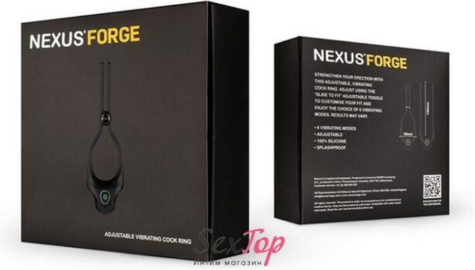 Ерекційне віброкільце-ласо Nexus FORGE Vibrating, 6 режимів SO8695 фото