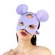 Шкіряна маска мишки Art of Sex - Mouse Mask, колір Лавандовий SO9653 фото 1