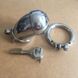 Пояс верности мужской из нержавеющей стали серебристого цвета Bdsm4u &mdash; фото 2 из 2