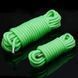 Веревка гладкая флуоресцентная светящаяся зеленая Glow In The Dark Rope, 5 метров &mdash; фото 1 из 3
