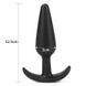 Анальна пробка з ручкою чорна Lovetoy Lure Me Classic розмір Large &mdash; фото 5 з 8