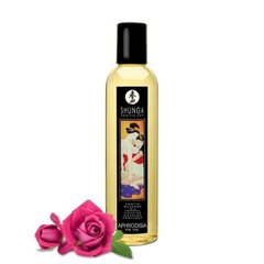 Масажна олія Shunga Aphrodisia – Roses (250 мл) натуральна зволожувальна SO2869 фото