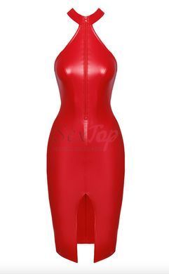 Платье Noir Handmade F354 Red powerwetlook dress - 3XL &mdash;  фото товара 7