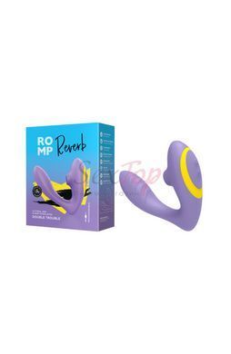 Вибратор для пар с вакуумной стимуляцией Romp REVERB &mdash;  фото товара 5