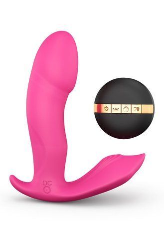 Вибратор Dorcel Secret Clit с подогревом и пультом ДУ, можно под одежду, голосовое управление &mdash;  фото товара 1