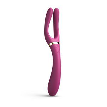 Вібратор-стимулятор Dorcel INFINITE JOY PLUM, багатофункціональний, унісекс,  - 1