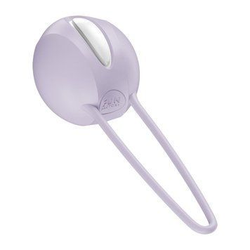 Вагінальна кулька Fun Factory SMARTBALL UNO Purple, одинарна, діаметр 3,6 см,  - 1