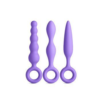 Набор анальных игрушек NS Novelties INYA - Trio Kit - Purple,  - 1