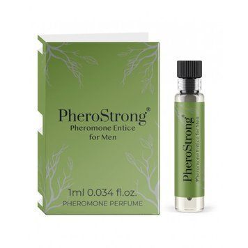 Феромони чоловічі PheroStrong pheromone Entice for Men 1 мл - фото товару 1