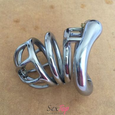 Stainless Steel Male Chastity Device / Stainless Steel Chastity Cage IXI50015 фото