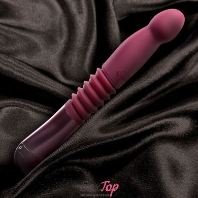 Пульсатор Temptasia by Blush - Trixie Thrusting Dildo - Wine Red SO8835 фото