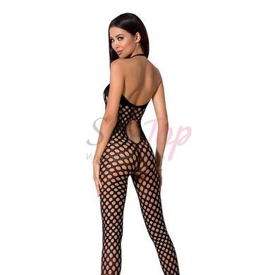 Сексуальный бодистокинг Passion BS065 One Size, Black, комбинезон, крупная сетка &mdash;  фото товара 2