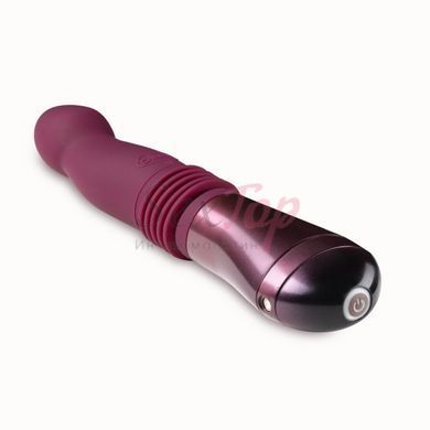 Пульсатор Temptasia by Blush - Trixie Thrusting Dildo - Wine Red &mdash;  фото товара 6