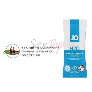 Набор лубрикантов Foil Display Box &ndash; JO H2O Lubricant &ndash; Original &ndash; 12 x 10ml &mdash;  фото товара 5