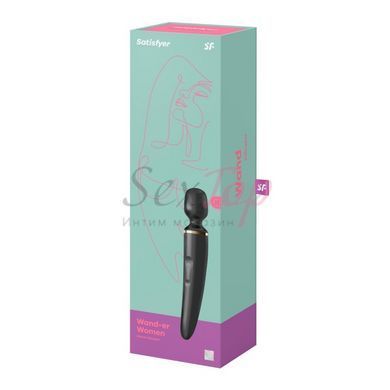 Вибростимулятор для женщин Wand-er Woman Black Gold &mdash;  фото товара 6