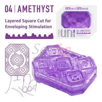 Мастурбатор Tenga UNI Amethyst &mdash;  фото товара 2