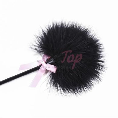 Игровой черный стек с перьями Feather Tickler Paddle &mdash;  фото товара 3