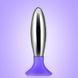 Анальная втулка металлическая с силиконовой вставкой Lovetoy Bobby &mdash; фото 1 из 3