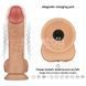 Ременной вибрострапон реалистичный на присоске телесного цвета Lovetoy Vibrating Enhanced Strap on Set трусы XS/S/M &mdash; фото 2 из 12
