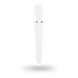 Вібромасажер Satisfyer Wand-er Woman (White/Chrome), водонепроникний, потужний, розмір XXL SO3458 фото 4