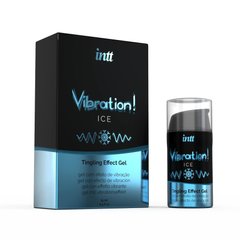 Жидкий вибратор Intt Vibration Ice (15 мл) (мятая упаковка!!!) SO2920-R фото