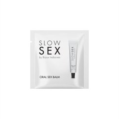 Пробник Bijoux Indiscrets Sachette Oral Sex Balm - SLOW SEX (2 мл) SO7019 фото
