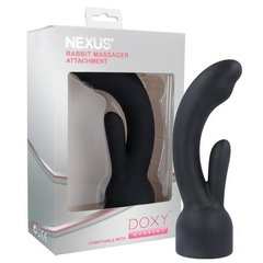 Насадка для вибромассажера Doxy Number 3 - Nexus Rabbit Massager в виде вибратора-кролика SO3070 фото