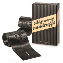 Наручники Bijoux Indiscrets - Silky Sensual Handcuffs Черный 1