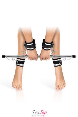 Фиксатор для рук и ног Fetish Tentation Submission bar with 4 cuffs SO4667 фото