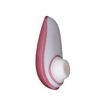 Вакуумний кліторальний стимулятор Womanizer Liberty Pink, магнітна кришка, 2 насадки,  - 1