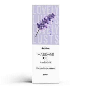 Массажное масло Satisfyer Massage Oil Lavender 250 мл,  - 1