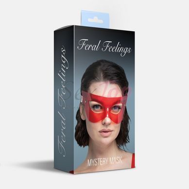 Маска Feral Feelings - Mysrery Mask Red Trannsparent &mdash;  фото товара 2