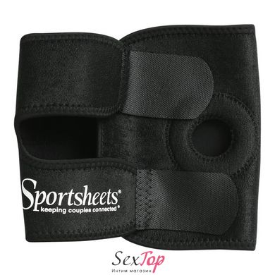 Ремень на бедро для страпона Sportsheets Thigh Strap-On, на липучке, можно на подушку, объем 55см SO2179 фото