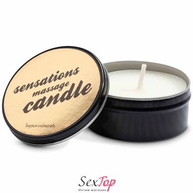 Масажна свічка Bijoux Indiscrets Scented Massage Candle (35 г), жасмин-троянда SO7825 фото