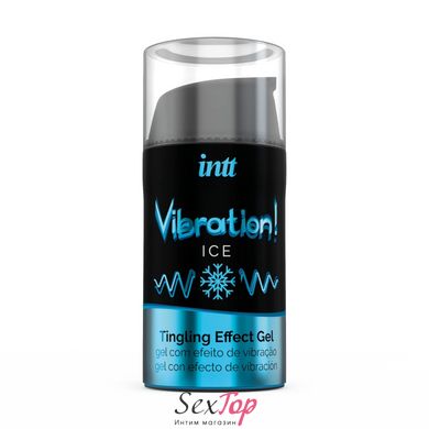 Жидкий вибратор Intt Vibration Ice (15 мл) (мятая упаковка!!!) SO2920-R фото